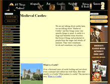 Tablet Screenshot of medievalcastles.stormthecastle.com